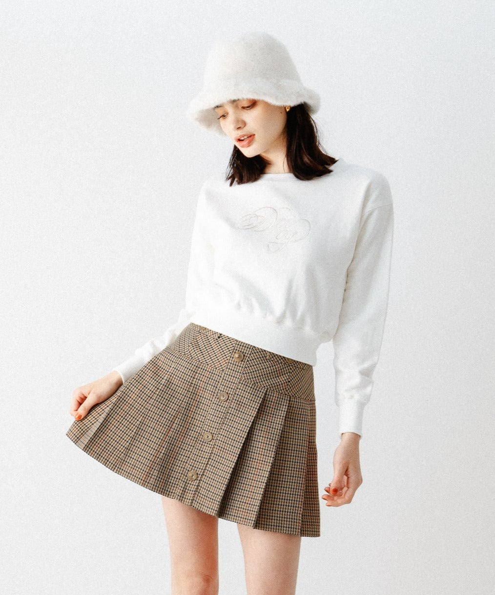 [Reservation] Pleated mini skirt