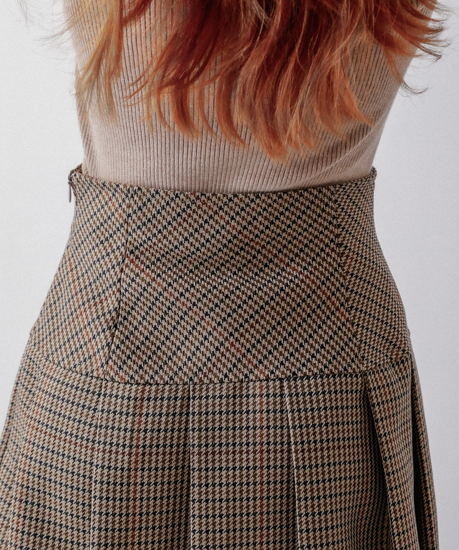 [Reservation] Pleated mini skirt