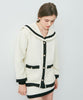 Sailor color tweed jacket