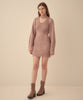 Layered knit dress