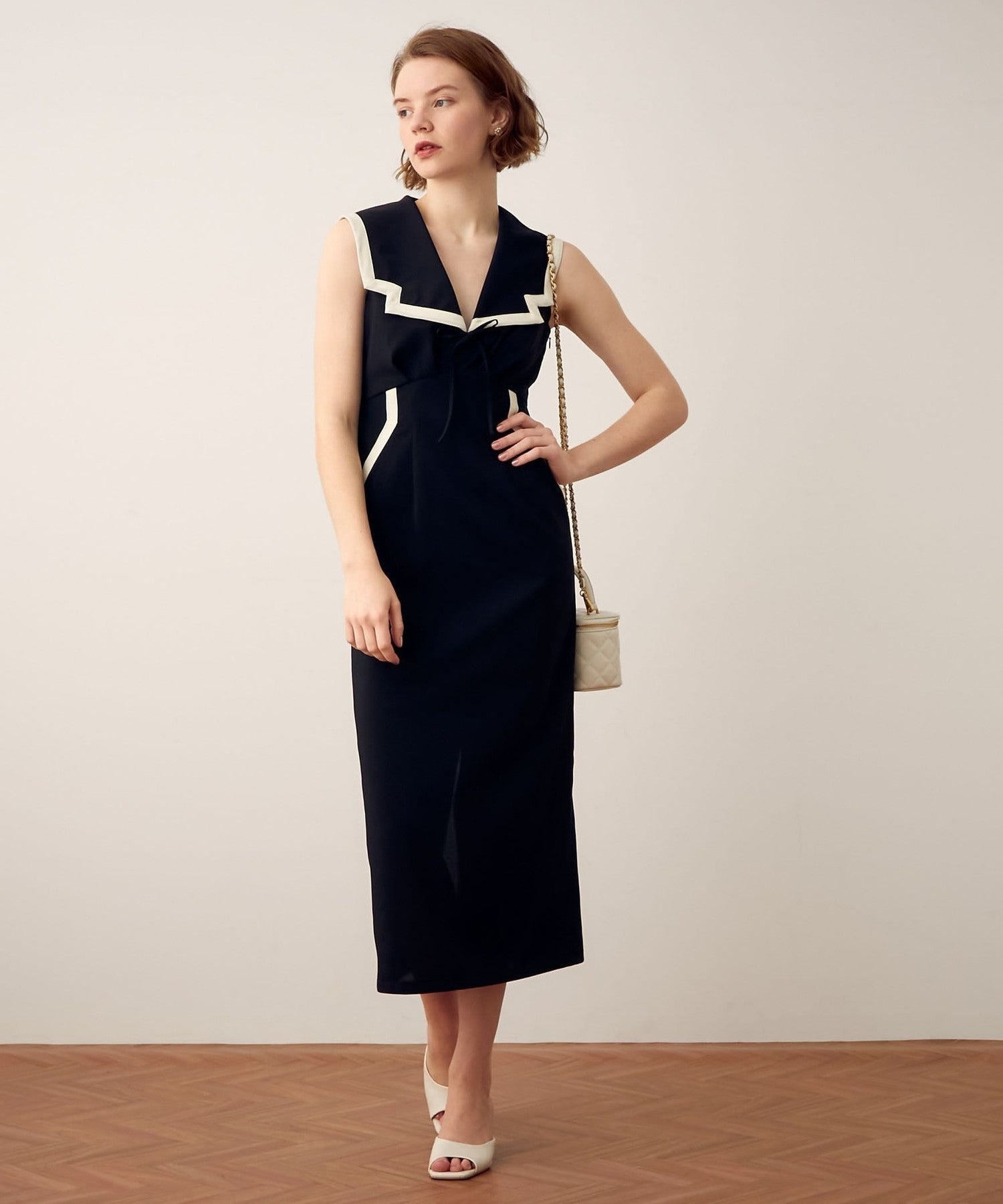 Classical sailor color dress