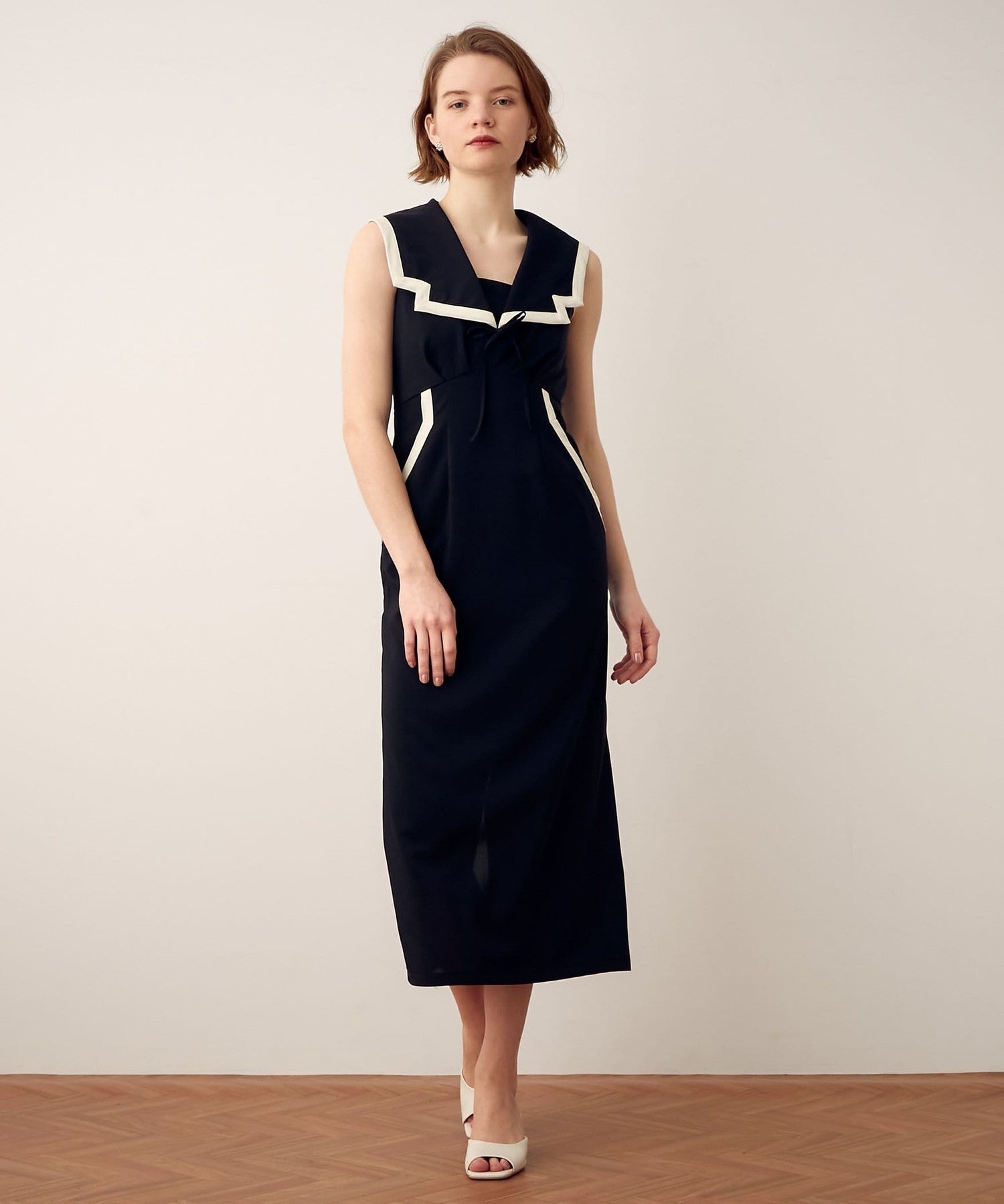 Classical sailor color dress