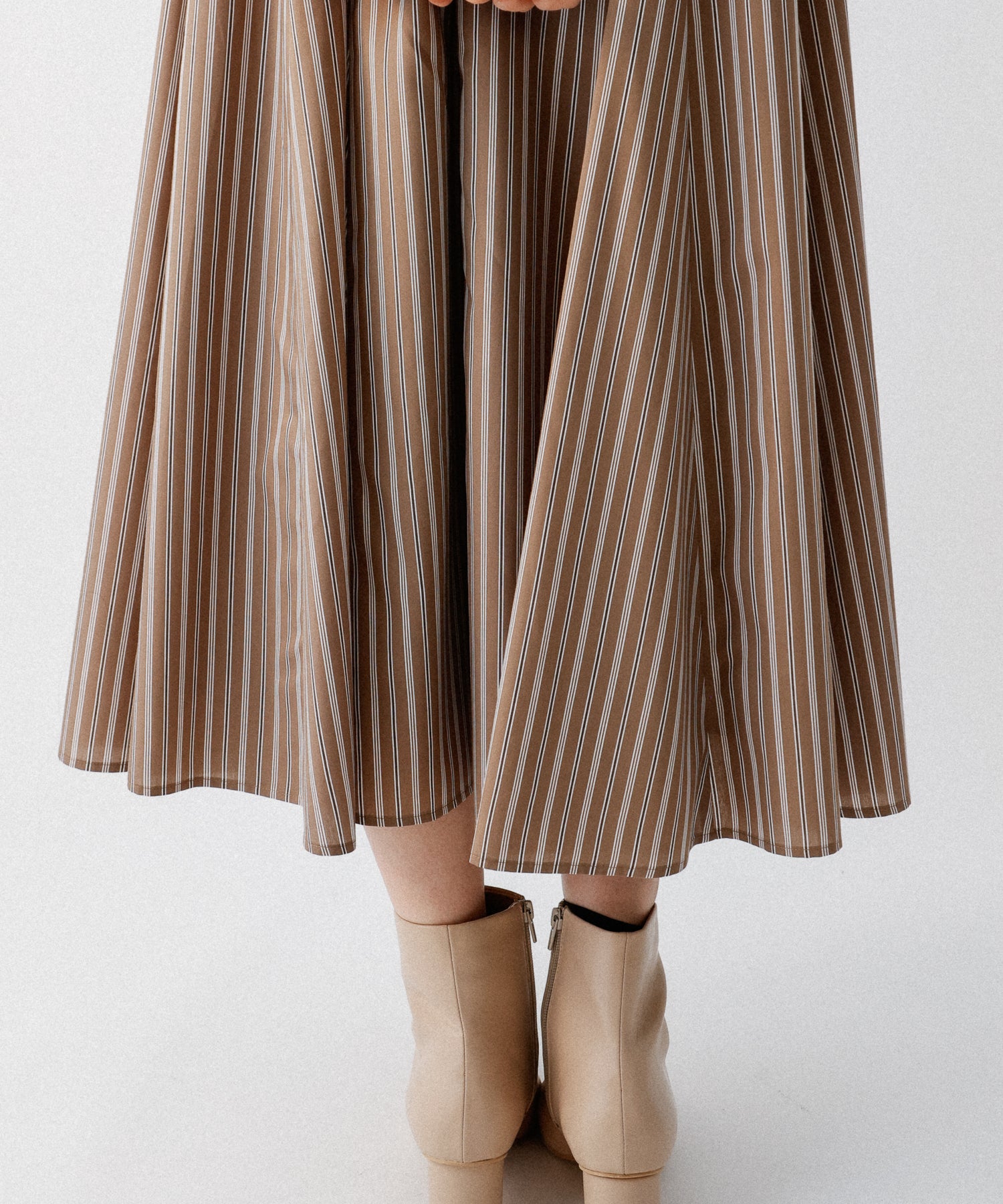 [Reservation] Stripe bow tai dress